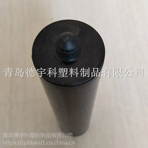 即墨厂家直销 300ml黑色通用玻璃胶瓶 量大从优 可包印刷HDPE 德宇科