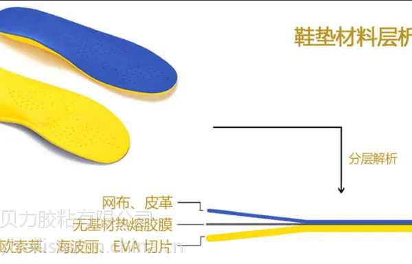 热熔胶膜鞋面、鞋垫贴合