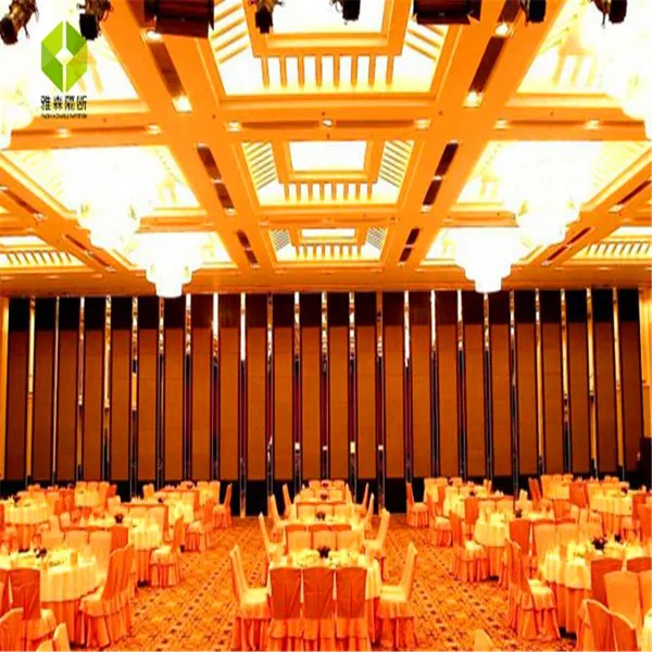 餐厅还能这样搞?涨见识了!铝合金餐厅 酒店活动隔断屏风