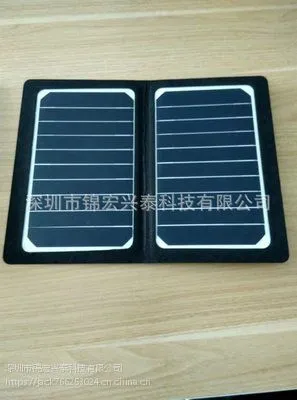 JHXT美国进口sunpowerA级电池片5V10W太阳能折叠包便携式太阳能户外