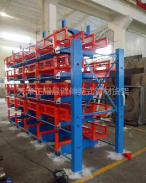 门窗铝型材货架 悬臂式货架哪家好 重载 长管类存放架 ZY041903