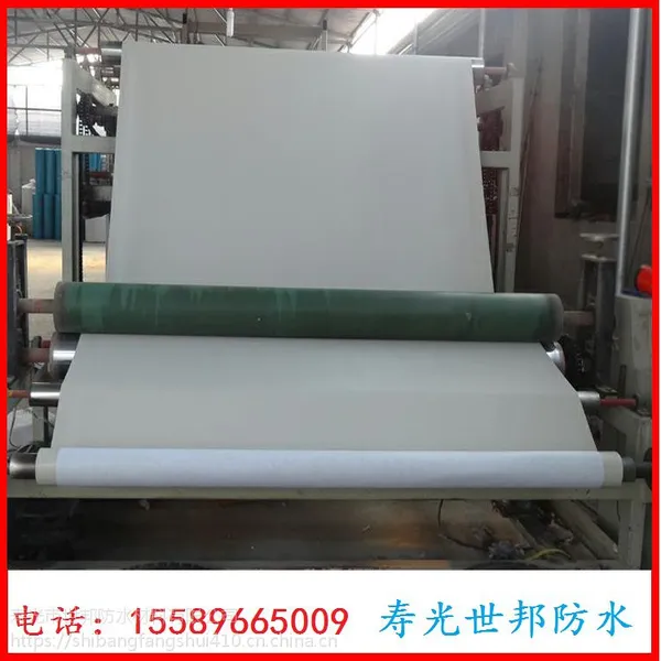 供应宽幅高分子聚 氯乙烯PVC防水卷材