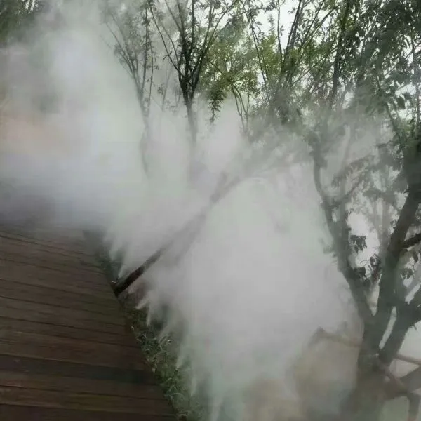 西安造景造雾凯普威景观喷雾人造雾