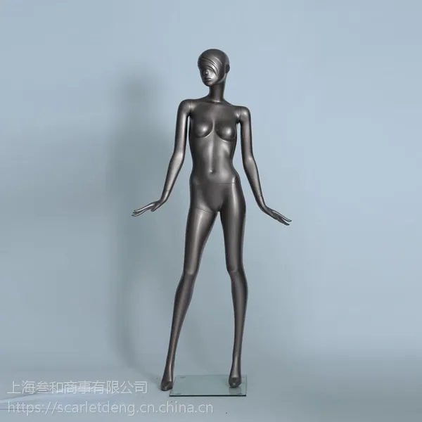 供应上海叁和品牌 玻璃钢材质 全身人体陈列模特 时尚服装优等品女成人模特 SEF-081