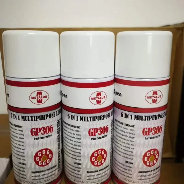 供应6IN1多功能润滑喷剂METALUB GP306(喷剂)用于电力电器,除湿气,润滑,绝缘,渗透。