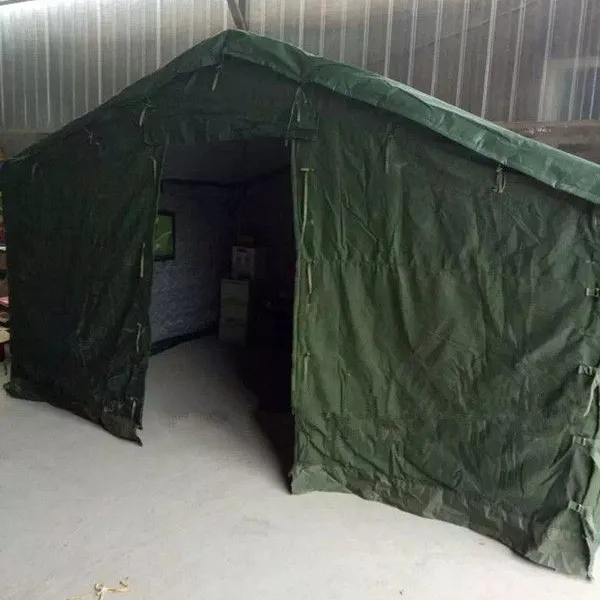 厂家直销户外施工帐篷加厚防雨帆布帐篷防寒棉工程帐篷救灾帐篷