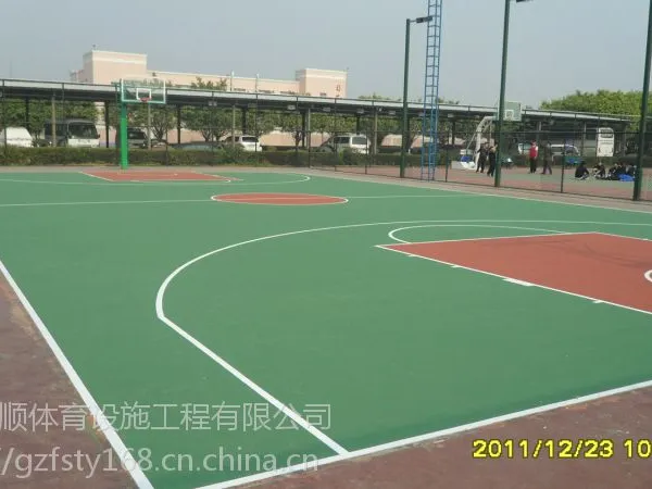 广州篮球场地面漆施工 丙烯酸篮球场地面漆施工方案 包料包画线