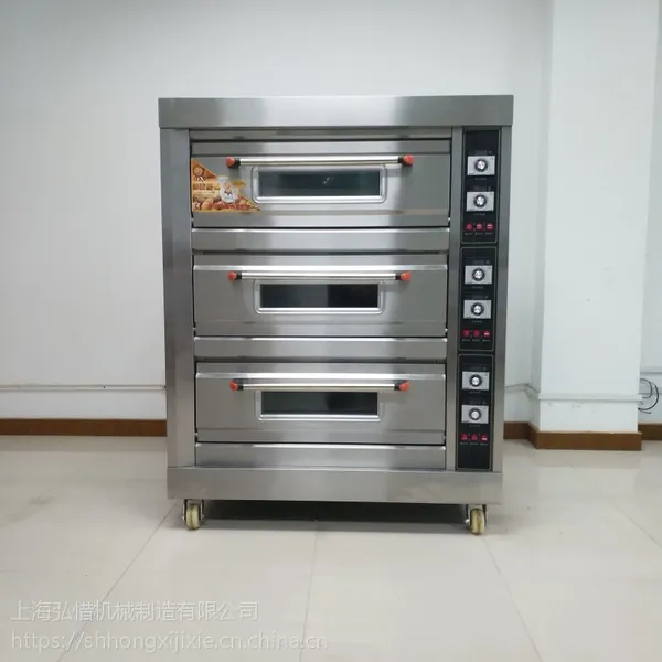 三层六盘电烤箱 上下独立可控温面包烘炉 面包房用烘焙设备