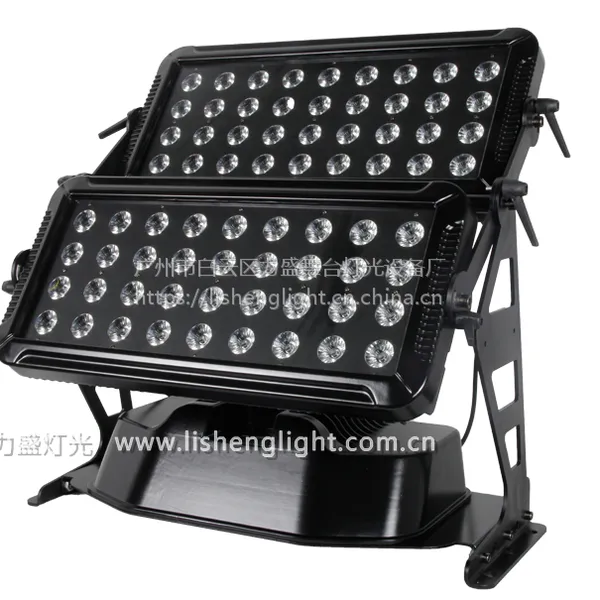 LED 72颗城市之光 双层投光灯 RGBWY 4合1 5合1 6合1 防水大功率染色灯