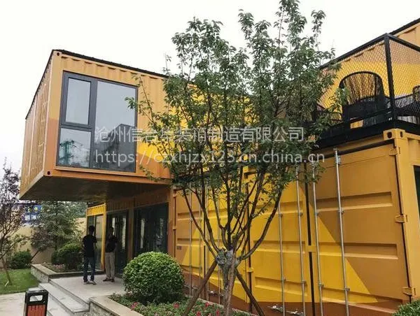 集装箱售楼处-模块化集装箱建筑生产制造厂家