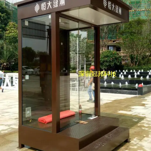 供应开业门卫值勤公司商业企业岗亭可定制冠邦供应收费值勤站岗巡逻治安保安艺术门卫形象亭