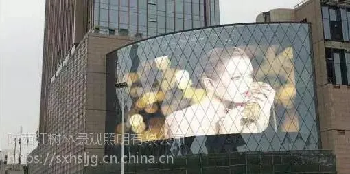 供应陕西玻璃LED幕墙透明屏