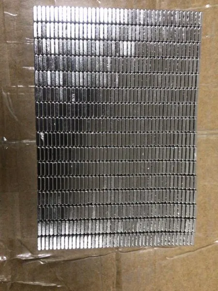 钕铁硼强力磁铁 晶钢门专用磁铁20*6.8*1.8 N35
