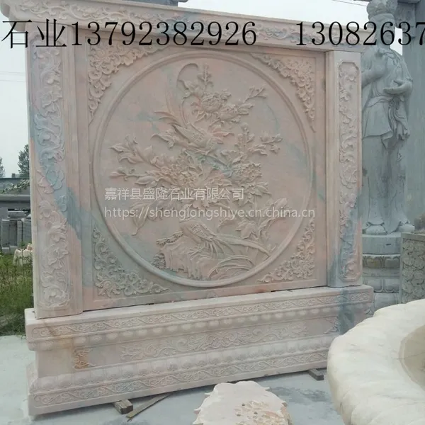 花岗岩浮雕壁画雕刻/石雕照壁/石雕九龙壁/校园浮雕文化墙