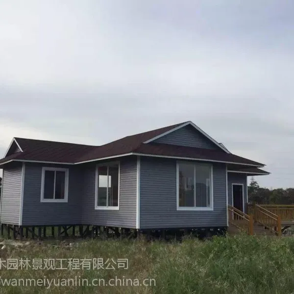 盐城防腐木厂定制防腐木木屋 凉亭 葡萄架 木栈道