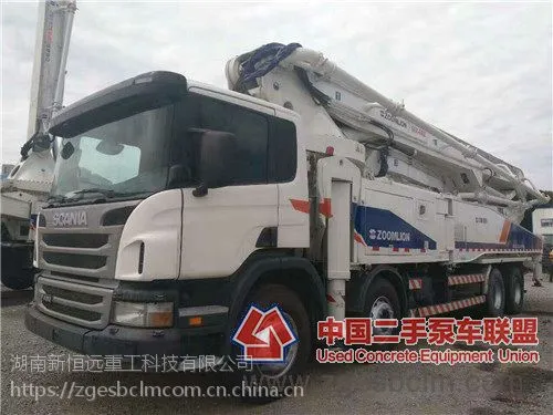 二手中联56米12年再制造泵车,斯堪尼亚底盘_二手泵车联盟