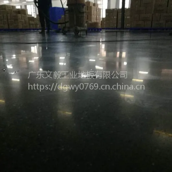 东莞市麻涌厂房混凝土地面翻新——中堂混凝土地面打磨抛光