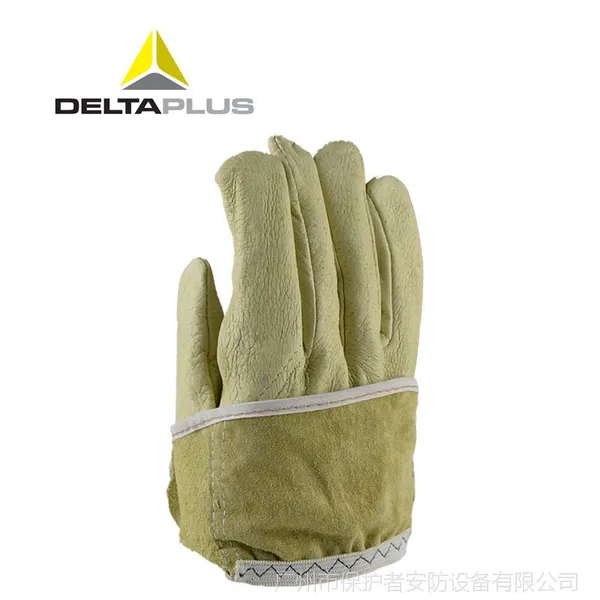 正品代尔塔 204159全猪皮搬运手套 灵巧舒适耐磨损工作手套批发