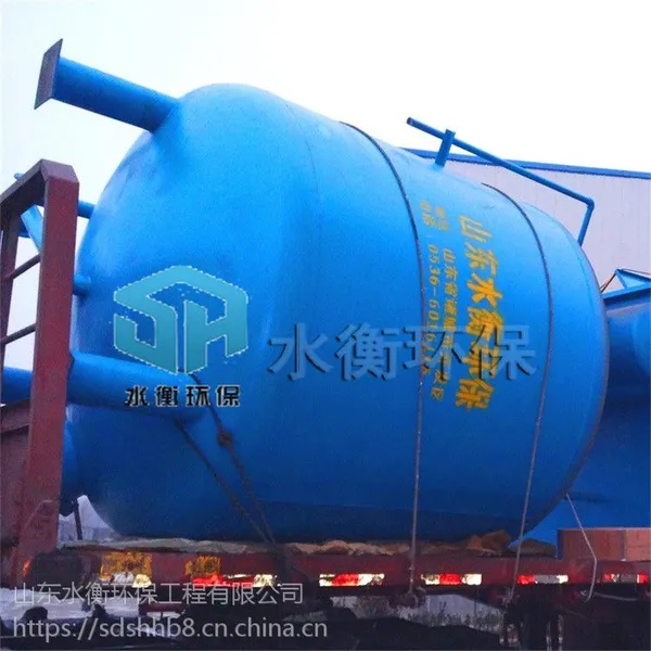水衡直销机械过滤器 核桃加工含油污水处理设备