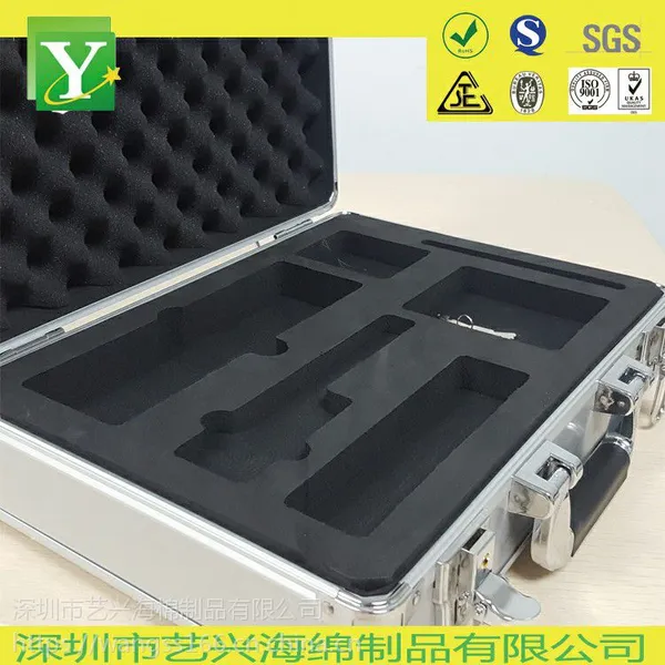 高端电子产品防静电EVA包装内衬 CNC雕刻一体成型 内衬+盒子一站式完成
