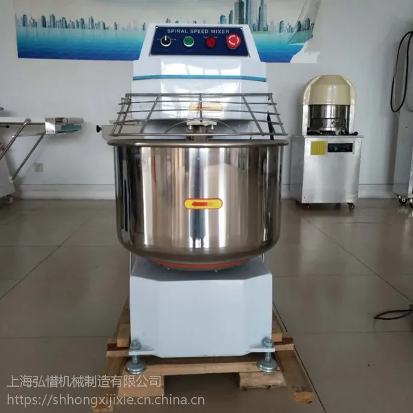 120升双速双动和面机 烘焙设备 两包粉搅拌机 食品面粉馅料加工设备