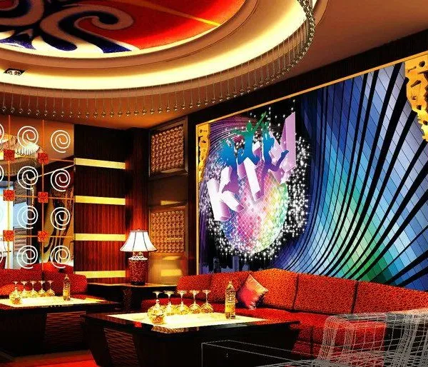 �޷���ͱڻ��ɰ���ɫHELLOKITTYè�Ƶ�KTV��ֽ�����ͯ��ͨǽֽ
