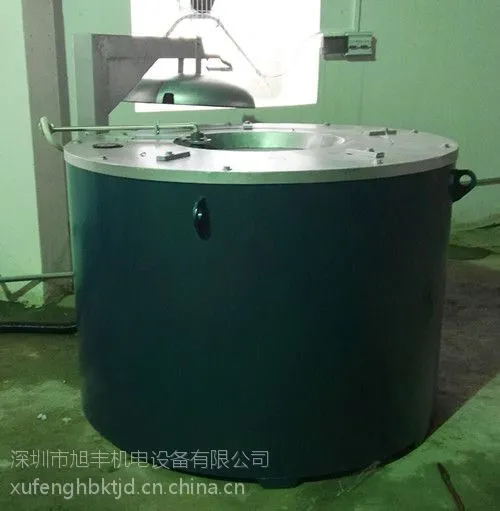 江门旭丰电阻熔炼炉/电阻带发热丝/350公斤石墨坩埚熔铝保温炉