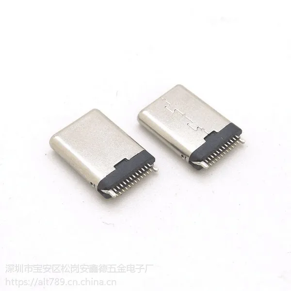 Type Cj�а幫ͷ/USB3.1í�ӹ�����˫��24P180�ȼа�ʽ ��TID��֤