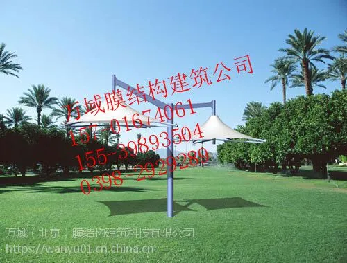 北京膜结构景观、张拉膜小品制作PVDF海德斯H5472