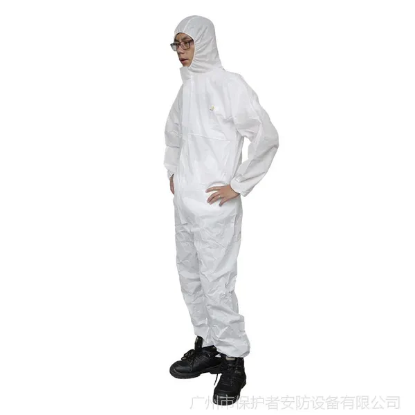 代尔塔406115防化服 无纺布连体防护服 防粉尘防静电服供应