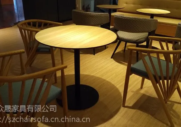 会议桌 众晟家具现代会客桌椅 休闲桌钢木制厂家定制