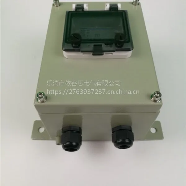 依客思厂家定制FLK冷板喷塑防水防尘断路器开关箱