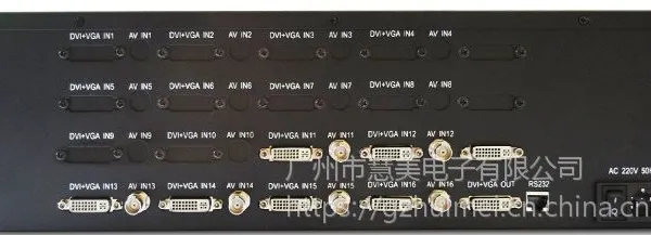 尼科NK-HD5006DVIQ高清DVI/VGA/HDMI六画面分割器