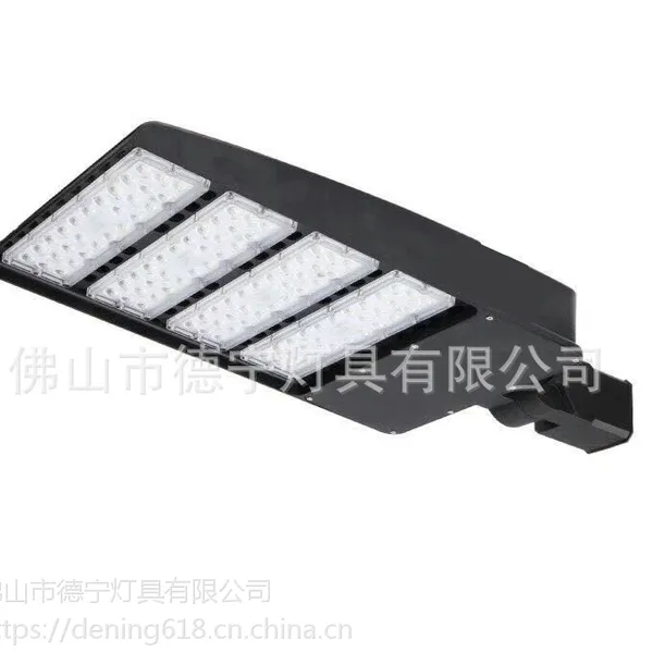 新款私模 LED鞋盒路灯外壳 压铸路灯套件 4模组200W路灯外壳套件