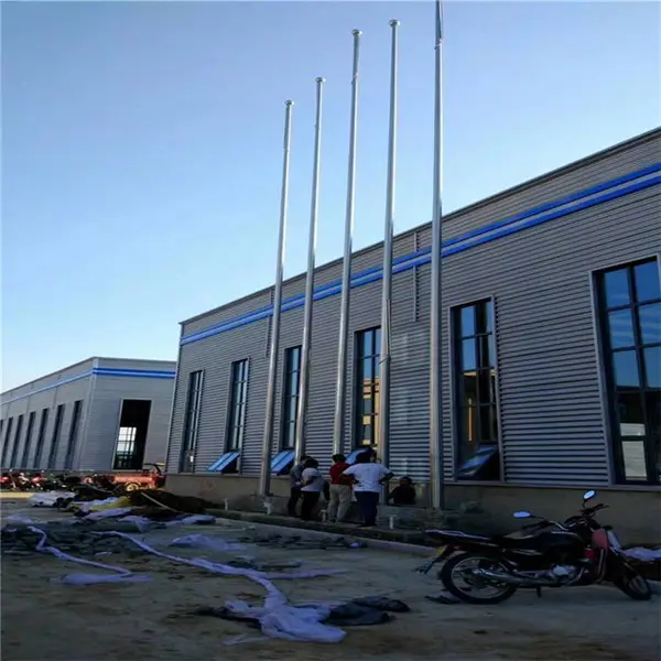 耀荣 生产304不锈钢旗杆 内置钢丝绳手动电动一体旗杆 质量可靠