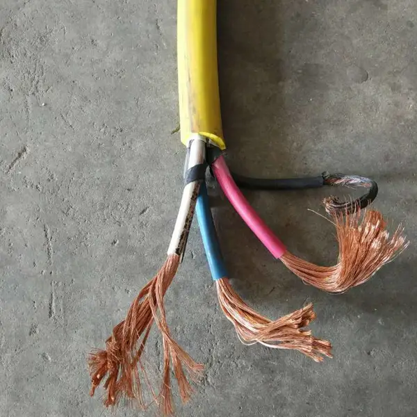 供应煤矿用移动类阻燃橡套软电缆,裸铜线橡胶绝缘