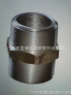 蒸汽管道暖气专用碳钢接头 水暖快接管对丝 建筑工程 丝扣管件