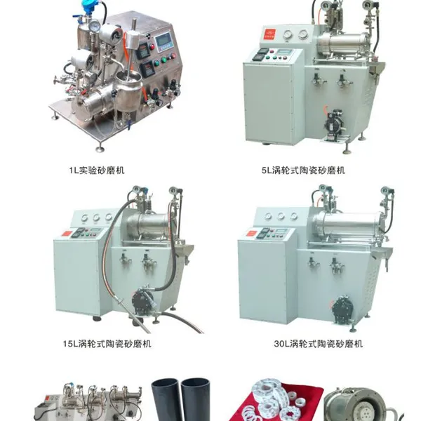 供应品诺PT-1L实验室陶瓷卧式砂磨机 涂料油漆化工行业用分散研磨设备
