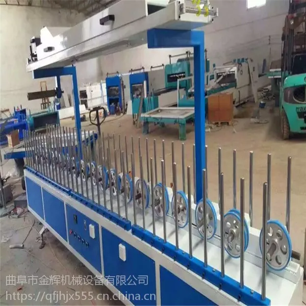 冷热胶两用包覆机 线条护墙板型材万能包覆机 pvc包膜机