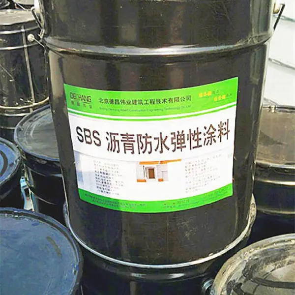 SBS弹性防水涂料 德昌伟业改性弹性非橡化沥青防水材料