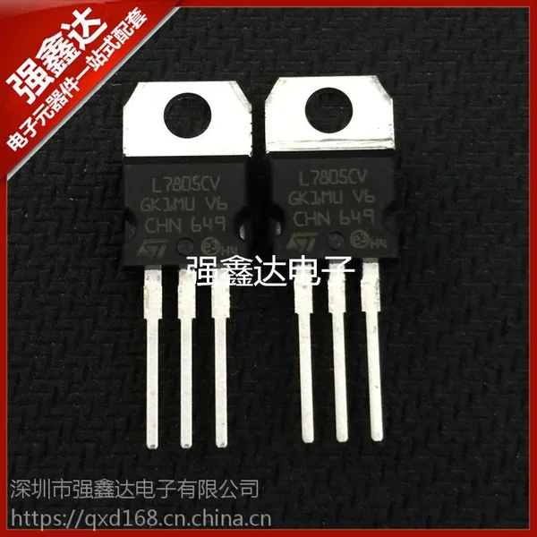 ԭװ����ST L7805CV 5V ������ѹ�� TO-220 L7805 ֱ�� ȫ��