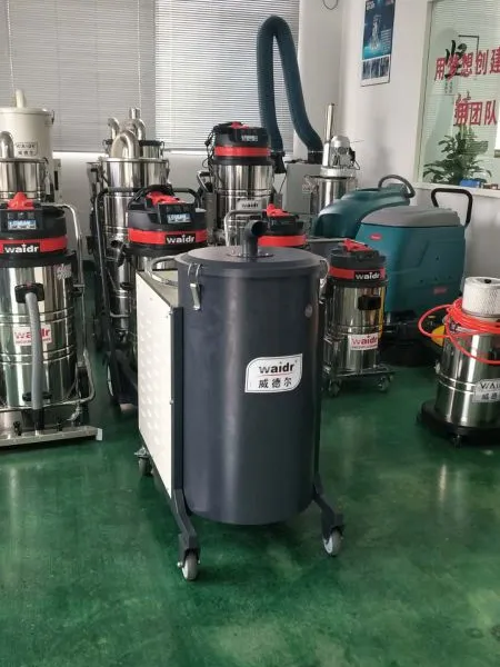 纺织厂用工业吸尘设备FM120/40吸飞绒纤维纸屑用威德尔吸尘器