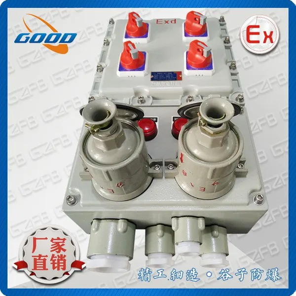 BXS-K32A 防爆检修电源箱 挂式铸铝插座箱 IP54 谷子防爆