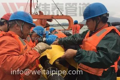 供应上海伟泰牌 玻璃钢海底电缆防护管 WFRP系列