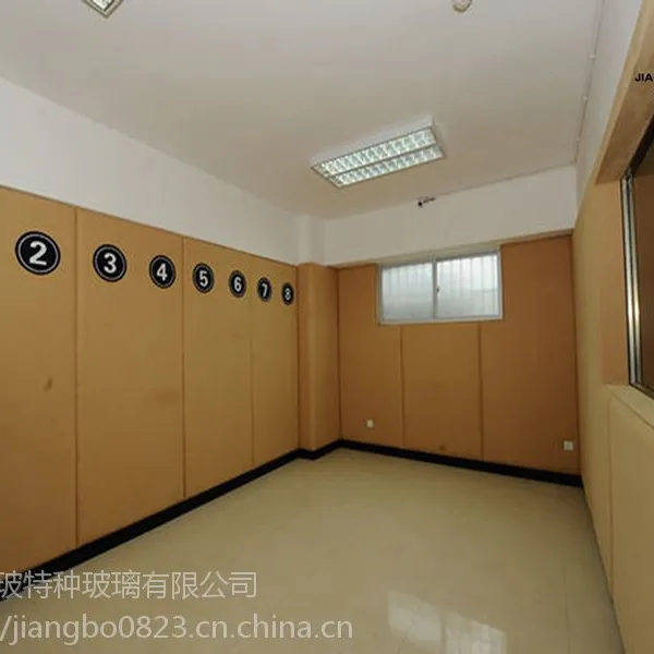 江玻 10mm公安局用单反玻璃 指认室单向镜玻璃