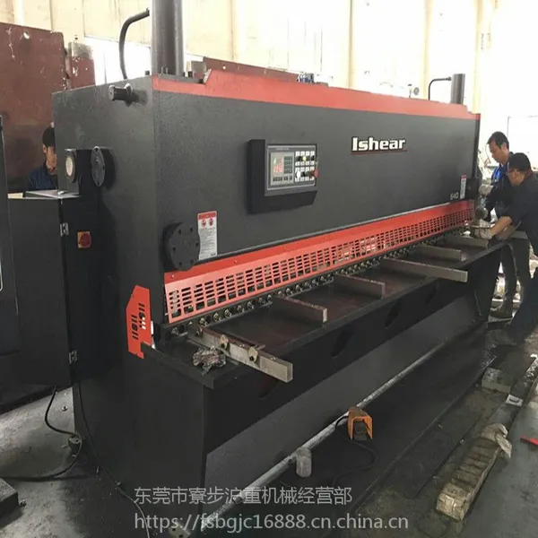 广东直销QC11K-6X4000伊锡尔闸式剪板机 数控闸式剪板机E18系统