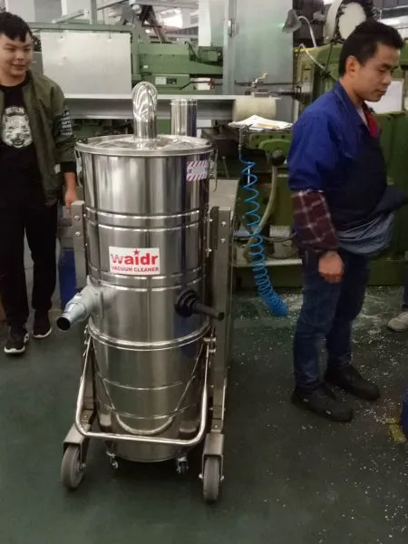 塑料加工车间吸废料WX-2210FB长时间工作吸尘器威德尔吸尘设备