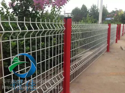 桃型柱双横丝护栏网-耀佳丝网护栏网厂