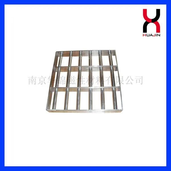 南京华锦 N30-N52钕铁硼磁铁厂直销钕铁硼磁棒 强磁除铁棒 注塑机强力磁力架 高强磁力架