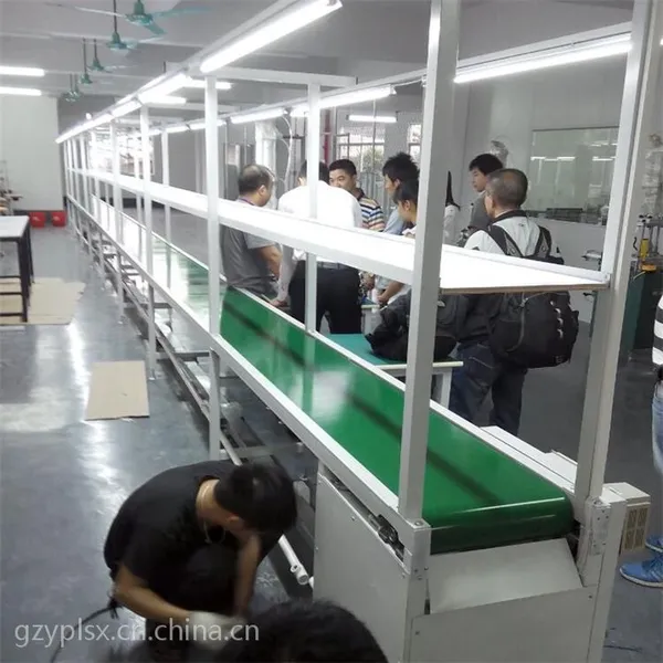 电子自动化组装加工流水线 双边工作台皮带生产线输送机